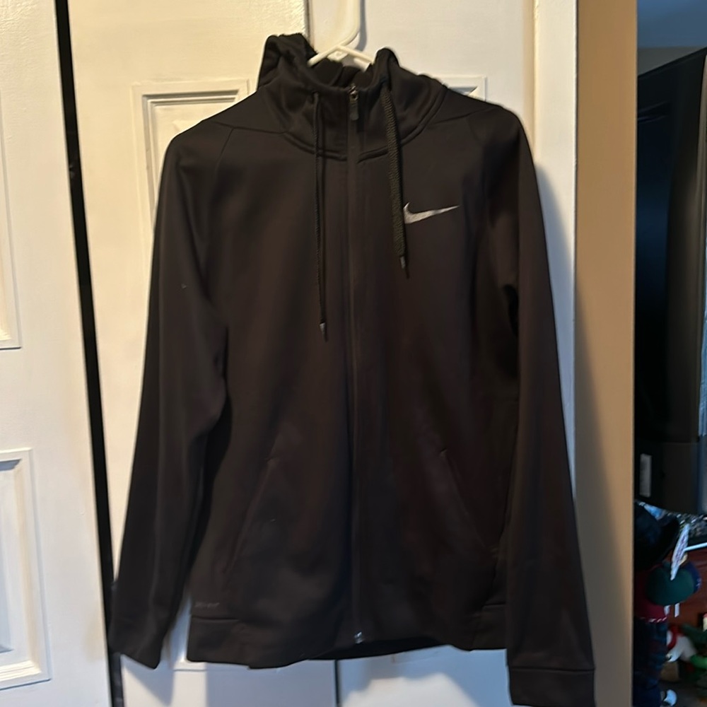 Nike Dri-Fit Black Full Zip Hoodie